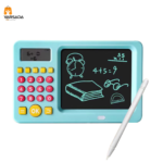 2 in 1 Drawing Board for Kids | LCD Writing Tablet with Calculator - Image 3