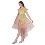 Girl’s tail Style Party Dress - Image 3