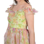 Girl’s tail Style Party Dress - Image 4