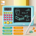 2 in 1 Drawing Board for Kids | LCD Writing Tablet with Calculator - Image 2