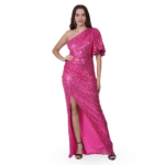 Girl’s Fuchsia Party Dress