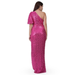Girl’s Fuchsia Party Dress - Image 3