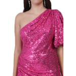 Girl’s Fuchsia Party Dress - Image 5