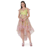 Girl’s tail Style Party Dress - Image 2