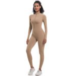 Women Yoga Jumpsuit | Full Sleeve One Piece Activewear Bodysuit - Image 6