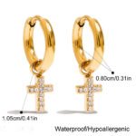 Earrings Stainless Steel Multi-Layer Wire Earrings - Image 4