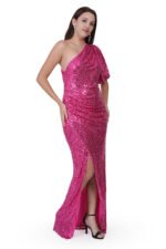 Girl’s Fuchsia Party Dress