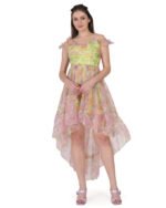 Girl’s tail Style Party Dress - Image 2