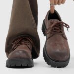 Men’s Casual Leather Boots | Retro Work Thick Sole Winter Shoes - Image 2