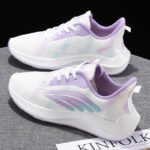 Women's Flying Woven Mesh Shoes Are Breathable, Comfortable, Trendy and Casual Women's Shoes - Image 6