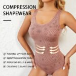 Seamless Shapewear Bodysuit for Women | Tummy Control Body Shaper - Image 2