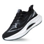 Black imported running shoes for men lightweight sports sneakers wholesale India