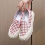 New Design Ladies Shoes Fashion Sneakers Walking Style Casual Shoes for Women Slip-on New Styles Ladies Breathable Canvas Shoes - Image 6