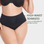 Underwear Womens Panties High-Waist Seamless Design Recycle Nylon Fabric Menstrual Period Panties