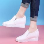 New Style Fashionable Women Sneakers Breathable Walking Style Shoes Lightweight Casual Sport Height-increasing Shoes for Women - Image 3