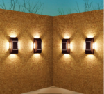 IP65 12LED Four Side Shine Solar Lamp Solar Wall Light Outdoor Courtyard Outdoor Solar Waterproof Atmosphere Wall Decoration - Image 6