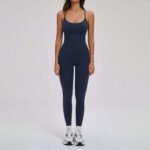 New Trend Women Back Twist 5 Pieces Set Gym Bra Sport Set Workout Shorts Leggings Fitness Set for Women Activewear Suit - Image 5