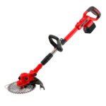 20V Cordless Electric Grass Trimmer String Trimmer 230mm Steel Alloy Blades 8800rpm Cutting Tool Garden Lawn OEM Anti-vibration - Image 2