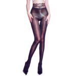 Sexy Ultra Shiny Pantyhose Plus Size Women Stocking Transparent Nude Women Silk Stockings