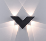 6W V Shape IP65 Waterproof Aluminum Wall Lamp for Living Room Bedroom Indoor Outdoor & Garden Decorative LED Wall Light - Image 3