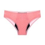 Ladies Teen Seamless Hipster Mid-Rise 4 Layer Menstrual Panties High Absorbency Quick Dry Plain Dyed Print - Image 8