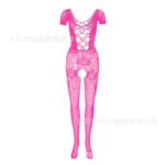 FISHJUMPING Backless Open Crotch Body Stocking Sexy Lingerie Underwear Body Suits for Women - Image 3