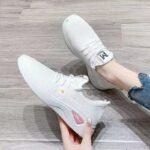 Casual Shoes Fly-woven Breathable Ladies slip on Casual Shoes Shock Absorbing Women Sport Running Sneaker Shoes - Image 6