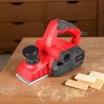 230V 900W Electric Planer 14500rpm Power Tool 82mm Planing Width Brushed Motor Steel Alloy Base VDE Plug 2M Cable