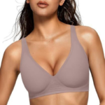 Women Seamless Deep V Bra | Soft Wireless Support