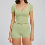 Women Gym Wear Set | Sports Bra & High Waist Yoga Pants Activewear - Image 3