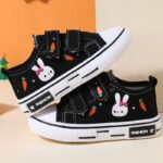 Children's Canvas Shoes Autumn New Breathable Boys and Girls Fashionable and Versatile Soft Soled Casual Shoes for Students - Image 5