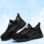 Safety Shoes for Men | Lightweight Steel Toe Anti-Puncture Work Shoes