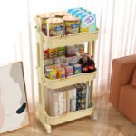 Multi-layer Wheeled Armrest Storage Rack - Image 4