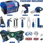 Children’s DIY Tool Set – Educational Construction Toy Kit with Power Drill - Image 3
