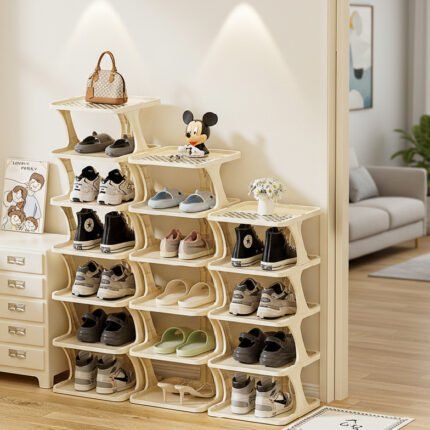 Shoe Rack, Durable Plastic