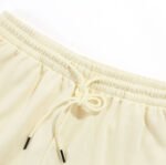 Ivory women terry fabric shorts summer casual running shorts elastic waist comfortable wear