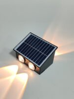Solar Wall Lamp Outdoor Garden Solar Wall Lantern - Image 4
