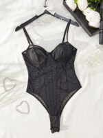 Lace Bodysuit for Women | Backless Lingerie One Piece - Image 3