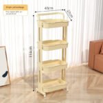 Multi-layer Wheeled Armrest Storage Rack - Image 5