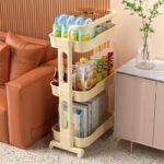Multi-layer Wheeled Armrest Storage Rack - Image 3