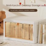 Foldable Plastic Storage Cabinet | Clothes Organizer with Drawers - Image 4