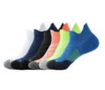 Professional Sports Socks for Men Women Low-Cut Fitness Running Boat Socks Non-Slip Wear-Resistant Bottom Custom Logo Cuff
