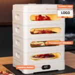 3/4/5-Tier Insulated Food Cover Keep Food Warm & Fresh Kitchen Dining Table Food Protector
