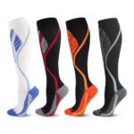 Sports Copper Compression Stockings Running Mens Socks