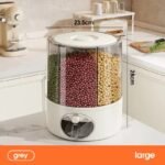 Rotatable grain storage container with multi compartment cereals and pulses food grade plastic wholesale India