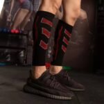 Compression Socks for Running Training & Marathon Sports Tube Footless Design Nylon Material Bottom Logo Spring Season - Image 3