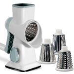Rotary Drum Grater for Vegetables Cheese Grater Hand Crank Machine Commercial Cassava - Image 5