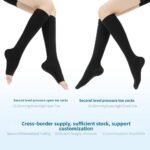 Medical-grade Second-Level Compression Calf-Length Pantyhose Vein Varicose Prevention Elastic Compression Stockings Blood Clots - Image 7
