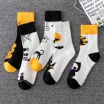 Men Women Cotton Socks Cheap Crew Charter Dress Casual Fancy Socks for Men - Image 7