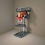 Drill Press AC 500W 230V 50Hz Single Speed 280-2350rpm 16mm Chuck Size 46mm Column Diameter B16 Spindle Taper Cast Iron - Image 3